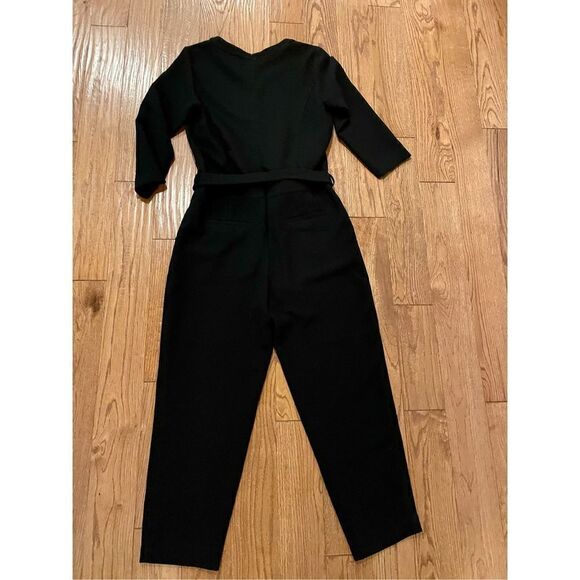 Madewell black crepe jumpsuit size 2 - Picture 9 of 10